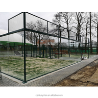 Terrain de padel intelligent avec système de tableau de bord | Connectivité d'application | Mode d'entraînement