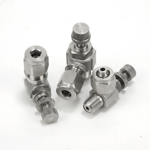 Válvula de compresión neumática Zoni 304 de acero inoxidable SL, roscada, de alta presión y resistente a la corrosión - Product Image 1