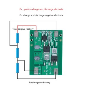 Carte de protection de batterie au lithium 18650 3S 11,1 V pour outils électriques de nettoyage, carte BMS Parkside avec <span class=keywords><strong>limite</strong></span> de courant 5A - Product Image 5