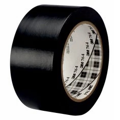 3M™764i Ruban adhésif en vinyle noir à usage général 50 mm X 33 m 0.13mm 24 paquets de ruban adhésif - Product Image 1