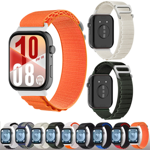 Correa Deportiva de Nailon Alpine Loop para <span class=keywords><strong>Huawei</strong></span> <span class=keywords><strong>Watch</strong></span> <span class=keywords><strong>Fit</strong></span> 4 Pro, Brazalete de Repuesto para <span class=keywords><strong>Huawei</strong></span> <span class=keywords><strong>Fit</strong></span> 5 - Product Image 1