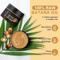Beurre et Huile de Batana Bio Végétaliens à Marque Blanche pour Cheveux Bouclés et Croissance Capillaire – Nourrissants, Hydratants et Lissants