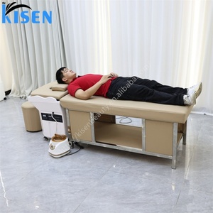 Kisen Freestanding Shampoo Bed Head Spa <b>Table</b> with 60L Water tank No Plumbing Installation Perfect for Salon Events - Product Image 5