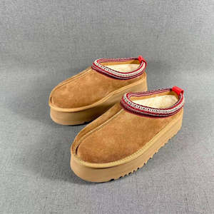 <span class=keywords><strong>Botas</strong></span> de Nieve <span class=keywords><strong>para</strong></span> <span class=keywords><strong>Niñas</strong></span> de Diseño de Marca, Venta al por Mayor, Moda Infantil, <span class=keywords><strong>para</strong></span> Bebés y Niños Pequeños, Invierno, Otoño, Suaves, Personalizadas, de Cuero hasta el Tobillo, Antideslizantes, con Ribete de Piel - Product Image 1