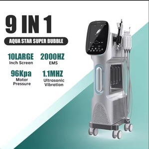 Appareil d'hydrodermabrasion 9 en 1, 2000 Hz Ems, vibration ultrasonique 1,1 MHz pour les soins de la peau - Product Image 6