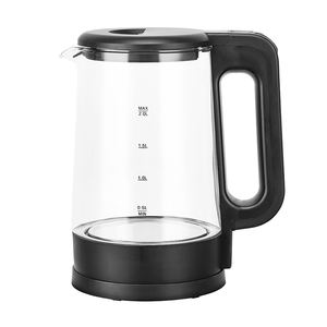 Bouilloire électrique sans fil en verre de 2 L avec arrêt automatique et fonction maintien au chaud 360° °   <span class=keywords><strong>Appareil</strong></span> de cuisine à base rotative - Product Image 6