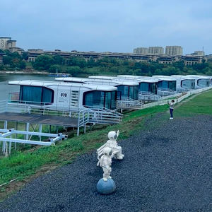 Casa de playa para acampar al aire libre casas prefabricadas villas casa pequeña de lujo <span class=keywords><strong>con</strong></span> <span class=keywords><strong>piscinas</strong></span> - Product Image 4