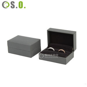 Caja de Joyería de Cuero Personalizada de Fábrica con Logotipo, Caja de Almacenamiento para Anillos, Aretes, Colgantes, Pulseras y Collares - Product Image 4