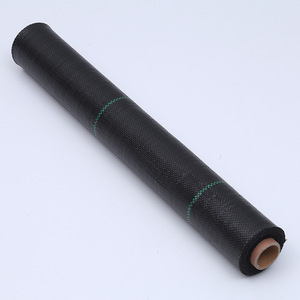 Malla antihierbas de plástico negro para jardín/cubierta de suelo - Product Image 1