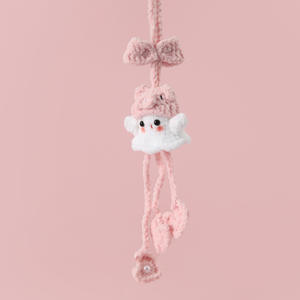 Springlit nouvelle célébrité mignon petit fantôme Animal mousqueton suspendu citrouille série écologique à la main créatif Crochet Textile - Product Image 1