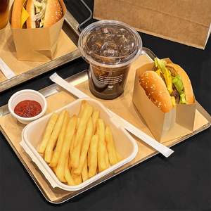 Sac à pain en papier kraft brun biodégradable et recyclable, résistant à la graisse, taille personnalisable, design imprimé avec logo, pour les plats à emporter, les hamburgers - Product Image 6