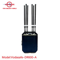 Dispositif de détection de drones multi-scénarios Vodasafe DR600-A, intercepteur vidéo FPV, portatif/à fixer sur sac à dos/véhicule