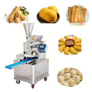 Machine à faire des samosas, des empanadas et des dumplings, moteur automatique, haute efficacité, construction en acier inoxydable, capacité de 4800 pièces/heure - Product Image 3