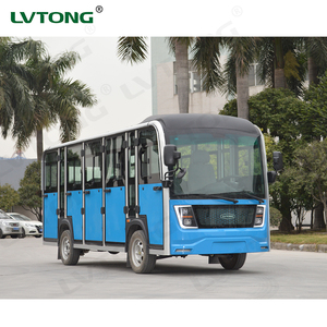 Bus touristique électrique chinois pour les excursions en groupe avec suspension améliorée et conduite confortable - Product Image 1