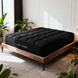 Materasso Memory Foam Singolo o <span class=keywords><strong>Matrimoniale</strong></span> Nero per Casa, Marche Cinesi, Materasso King Size in Scatola - Product Image 3
