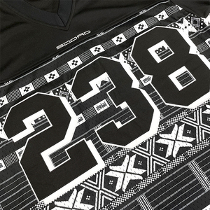 Vente en gros de maillots de football américain sur mesure maillots de football surdimensionnés de style Street Fashion - Product Image 3