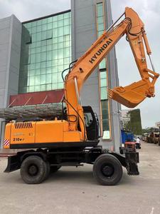 รถขุดไฮดรอลิก HYUNDAI 210W-7 มือสอง รถขุดดีเซล Hyundai 210W-7 สำหรับขาย - Product Image 3
