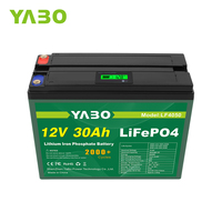 Batterie rechargeable solaire PV avec stockage de batterie 12V Lifepo4 30Ah Batterie au lithium pour systèmes de stockage d'énergie solaire