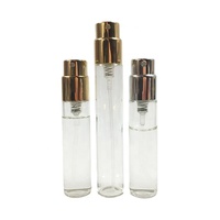 Vente en gros d'usine - Flacon pulvérisateur de parfum en verre de 7,5 ml et 10 ml - Flacon de parfum en verre - Emballage - Mini flacon de parfum de poche