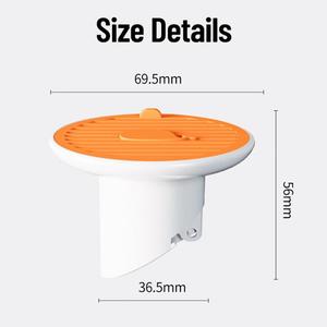 Sewer Floor Drain Bathroom Anti-insect Deodorant Stopper Insectproof Silicone Floor Drain Cover Shower Drain Filter Hair Trap - Product Image 2