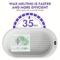 Meilleure vente 2000ml Volume Kit de machine à cire dépilatoire Cire de paraffine Spa Hydrater pour les mains et les pieds