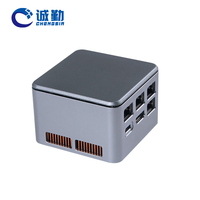 N100 N95 N300 Mini computadora de escritorio Host 4 Lan Intel N5105 N6005 1 * HD TF Tarjeta 8GB 16GB X86 Barebone portátil Nuc Mini PC Cube
