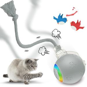 Akıllı yerçekimi kedi oyuncak top halat komik interaktif elektrik kedi oyuncak için sıkıntı kabartma Amazon butik Pet oyuncak köpekler için - Product Image 5