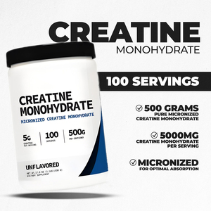 Nutrición deportiva Pure Micronized Creatine Monohydrate Powder Premium Pre-<span class=keywords><strong>Workout</strong></span> Post-<span class=keywords><strong>Workout</strong></span> 5g Sirviendo Alivio del estrés Adultos - Product Image 2