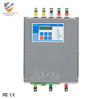 Démarreur progressif SHR2DN pour pompe submersible et ventilateur à tambour, application à fréquence de résonance, fonction de double réglage, 75KW 100HP
