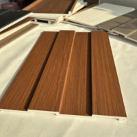 Panneau mural WPC élégant, faible entretien, idéal pour la décoration d'appartements et de maisons, parfait pour une décoration moderne