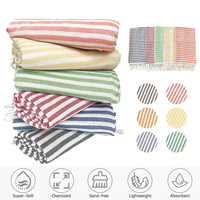 Wuxi Ivy Textile Quick Drying Beach Extra Large Cotton Turkish Beach Towel Oversized for Adults Gifts Beach Towel