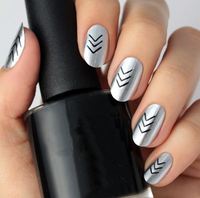 Fourniture de manucure échantillon gratuit effet miroir métallique titane Chrome argent Nail Art Design peinture UV Gel vernis
