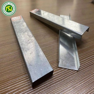 Système de <span class=keywords><strong>plafond</strong></span> suspendu en gypse pour maison : profilés métalliques pour plaques de plâtre - Product Image 2