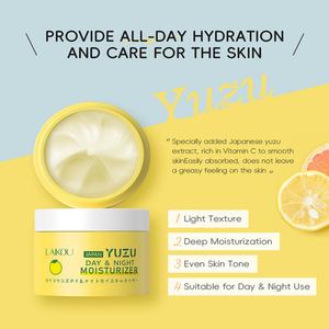 LAIKOU 25g Crema Hidratante de Día y Noche con Yuzu de Marca Privada para una Piel Radiante y Suave que Potencia la Luminosidad Facial - Product Image 5