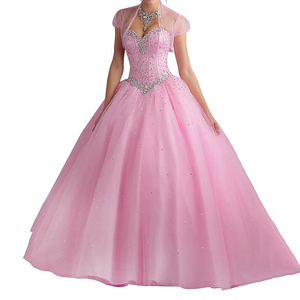 Champagne-colored evening gown, high-end French princess dress, premium <b>puff</b>-sleeved dress - Product Image 1