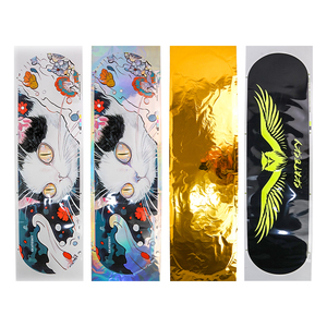 Truyền Nhiệt Phim Skate Board Tùy Chỉnh Lụa In Ấn UV In Ấn Đồ Họa Giấy Truyền Nhiệt Cho Ván Trượt - Product Image 6