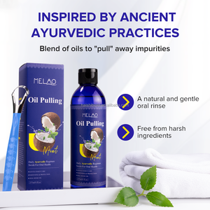 구강 건강을위한 맞춤형 로고 신선한 호흡 아침 루틴 미백 치아 오일 당기기 - Product Image 3