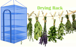 Xuất khẩu Ukraine Nga 3 5 lớp khô Net cho các loại thảo mộc Treo Giỏ gấp khô giá thảo mộc khô máy sấy Net túi lưới - Product Image 2