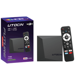 กล่องทีวีอัจฉริยะ Android 14 รุ่น TX99 RK3539 ปี 2026 รองรับ OEM ODM ความละเอียด 4K พร้อม WiFi คู่ BT5.4 หน่วยความจำ 2GB 16GB เครื่องเล่น IPTV - Product Image 1