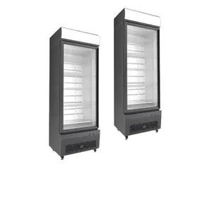 Dusung 710L Cassette Refrigeration Unit Beverage Cooler upright freezer with glass doors
