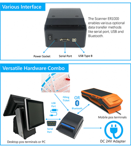 <span class=keywords><strong>Scanner</strong></span> de films <span class=keywords><strong>portable</strong></span> OMR 82,5 mm avec connexion USB et <span class=keywords><strong>port</strong></span> série optique disponible - Product Image 4
