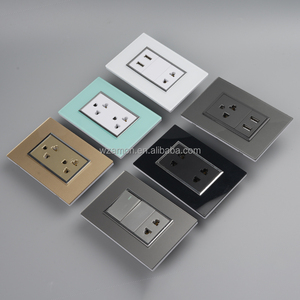 Apagadores Luz Cristal Acrílico American Us Switch en Interruptores de Pared y Enchufe Interruptores 110V Apagadores De Pared Luz - Product Image 3