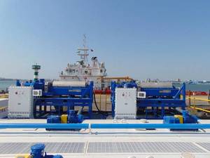 Горизонтальный центробежный сепаратор для очистки бурового раствора, масло-водоотделитель, декантерная центрифуга - Product Image 2