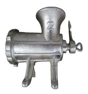 鋳鉄製手動ミートグラインダー22 #   錫メッキ表面、最安値の手動式ミートグラインダー、手動ミートミンサー - Product Image 1