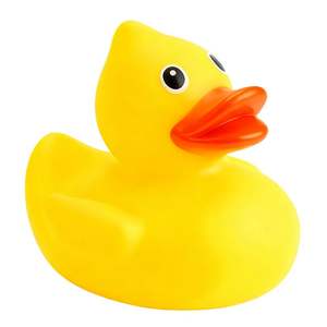 Jouets promotionnels pour enfants, vente en gros directe d'usine, jouets de bain personnalisés, canard jaune en PVC, pistolet à eau flottant pour bébés - Product Image 1