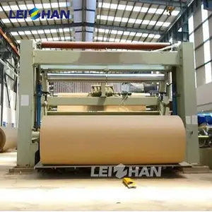Papiermühle schlüsselfertig Abfall-News-Papier-Recycling-Maschine Ideen Produktionslinie für Wellpappe-Papier