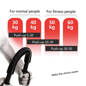 TSKJ HZL20 Appareil d'entraînement des bras en acier électrolytique Power Twist, de haute qualité, léger et portable, pour le renforcement musculaire des bras - Product Image 3