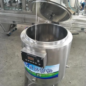 Full Automatic 100L/150L/200L Milk Pasteurizer Machine for Pasteurized Milk and Fruit Juice Filling - Product Image 5