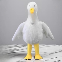 Costume d'oie de mascotte de cygne gonflable Vêtements de scène de divertissement