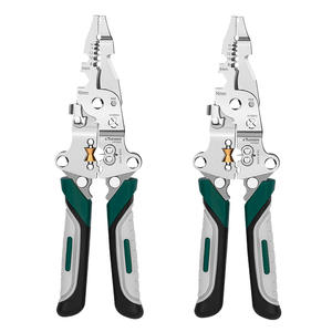 Pelacables Xtuosen 10 AWG, alicates plegables de grado industrial con hoja de acero con alto contenido de carbono para electricistas - Product Image 5